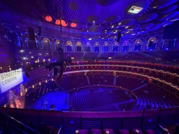 Royal Albert hall, section: Rausing Circle P, row: 4, seat: 16
