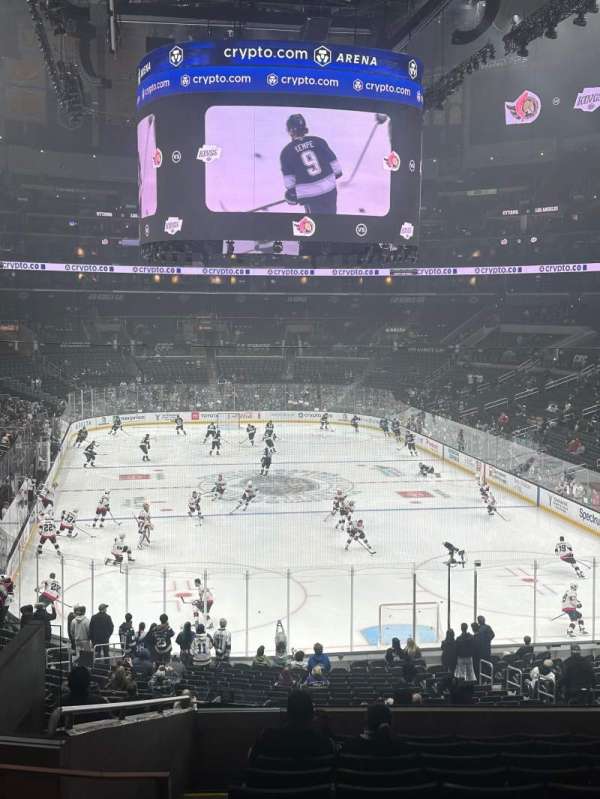 Crypto.com Arena, section: 217, row: 11, seat: 17