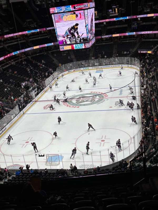 Honda Center, section: 443, row: L, seat: 3