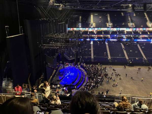 The O2, London, section: 401, row: N, seat: 476