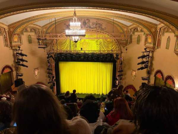 John Golden Theatre, section: Rear Mezzanine R, row: H, seat: 112