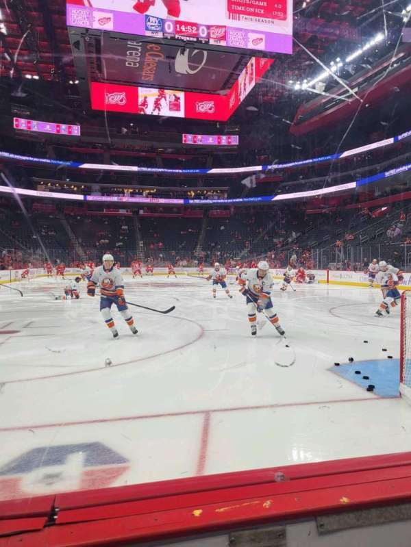 Little Caesars Arena, section: 116, row: 2, seat: 7
