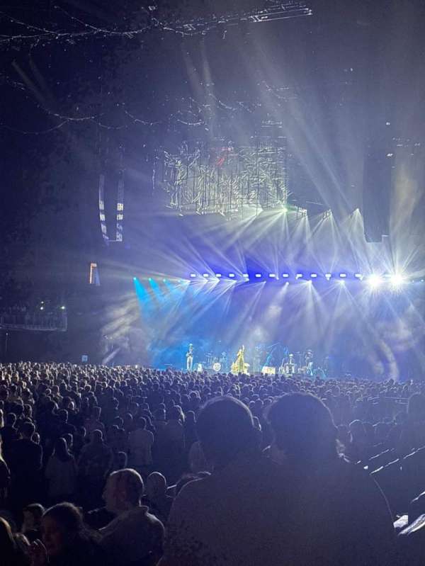 The O2, London, section: 110, row: G, seat: 290