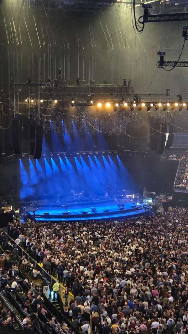 The O2, London, section: 408, row: A, seat: 628