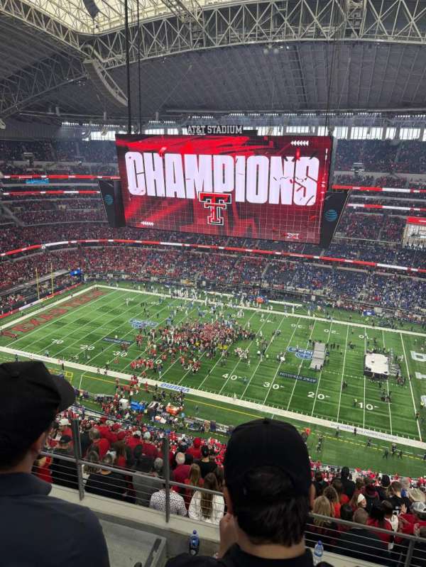 AT&T Stadium, section: 410, row: 12, seat: 19