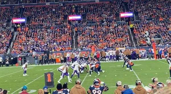 Empower Field at Mile High Stadium, section: 108, row: 19
