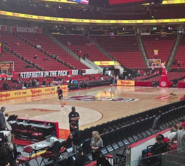 Lenovo Center, section: 108, row: K, seat: 8