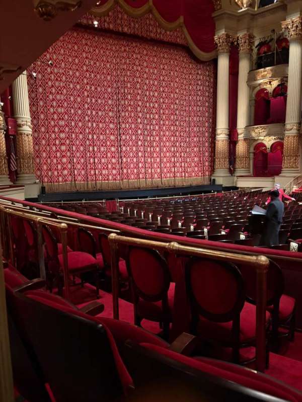 Academy of Music, section: Parquet Circle G, row: U, seat: 17 and 19