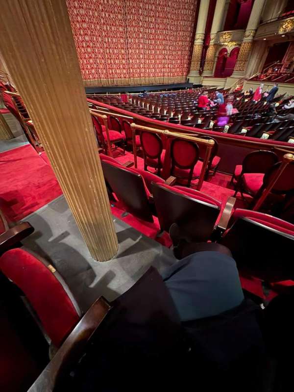 Academy of Music, section: Parquet Circle G, row: U, seat: 17