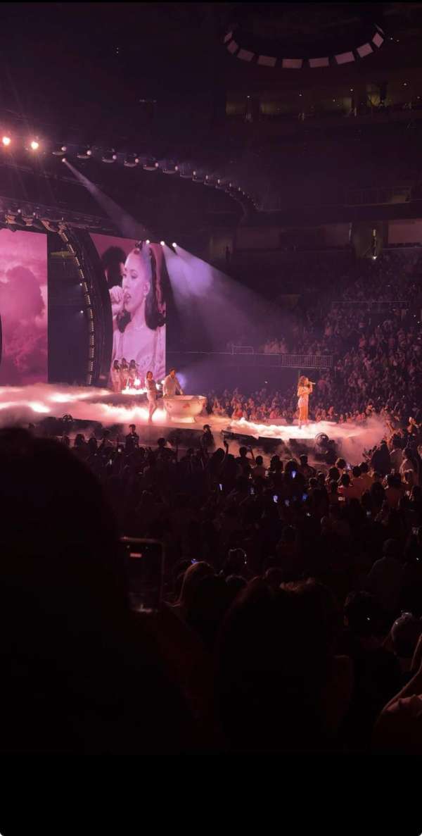 SAP Center, section: 115, row: 11, seat: 14