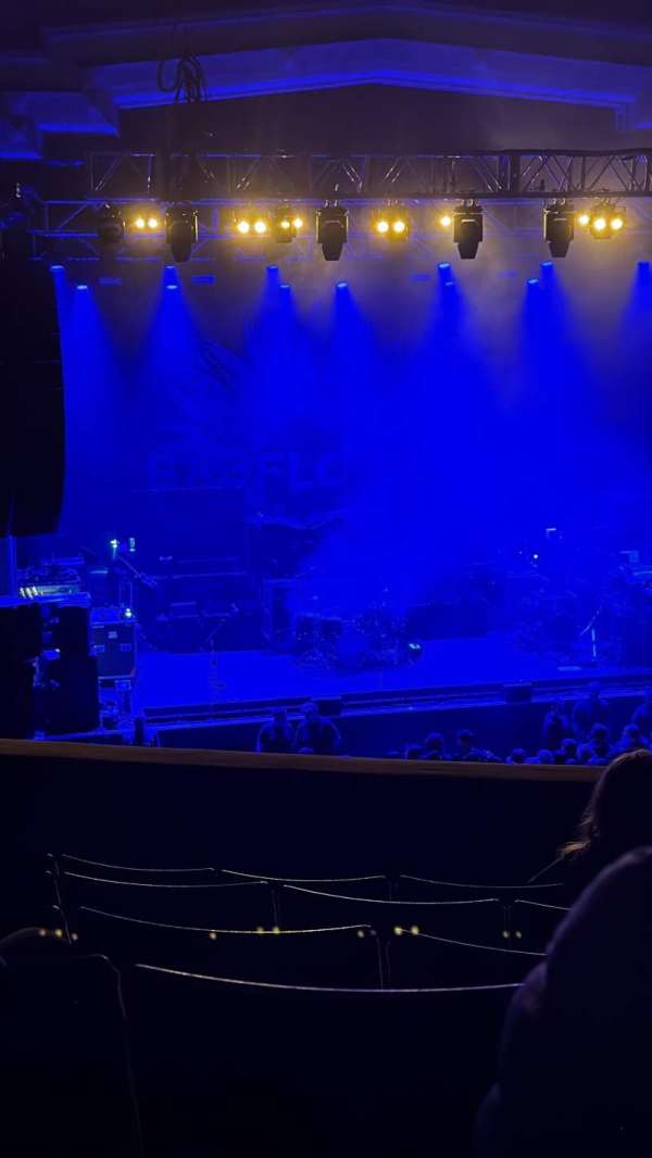 O2 academy Glasgow, section: Balcony, row: F, seat: 9