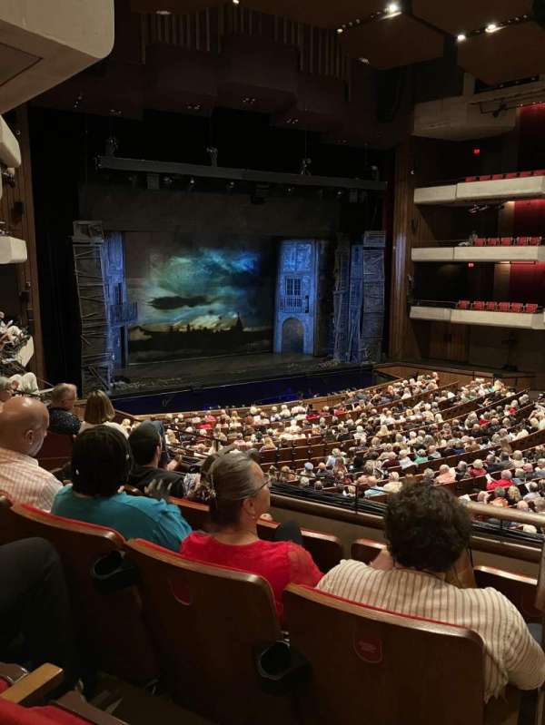 Carol Morsani Hall at the Straz, section: Mezzanine 2, row: CC, seat: 11