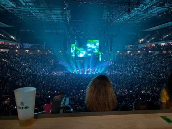 Uber Arena, section: 201, row: 24, seat: 1