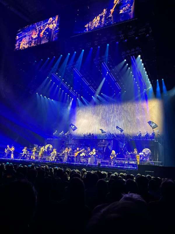 The O2, London, section: Floor A3, row: S, seat: 56