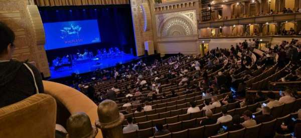 Auditorium Theatre, section: UBOX 39, row: 1, seat: 1