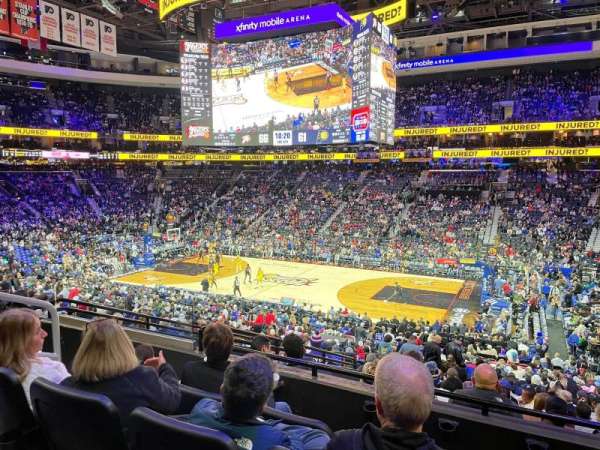Xfinity Mobile Arena, section: C3, row: 4, seat: 5