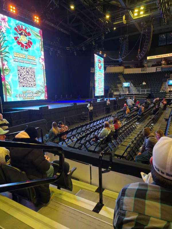 Cable Dahmer Arena, section: 104, row: D, seat: 17,18