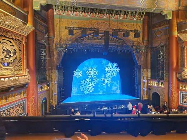 5th Avenue Theatre, section: Lower Mezzanine L, row: B, seat: 1