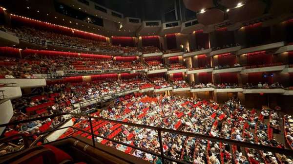 Carol Morsani Hall at the Straz, section: Balcony 6, row: Box F, seat: 3