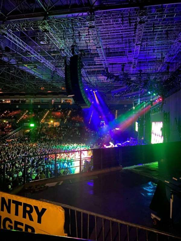 Utilita Arena Birmingham, section: 1 Upper, row: AA, seat: 7