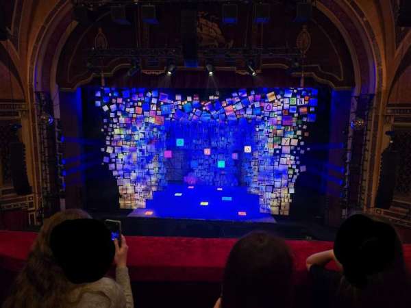 Liverpool Empire, section: Circle, row: B, seat: 34