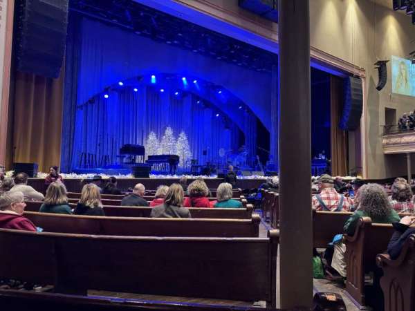 Ryman Auditorium, section: MF-7, row: N, seat: 1