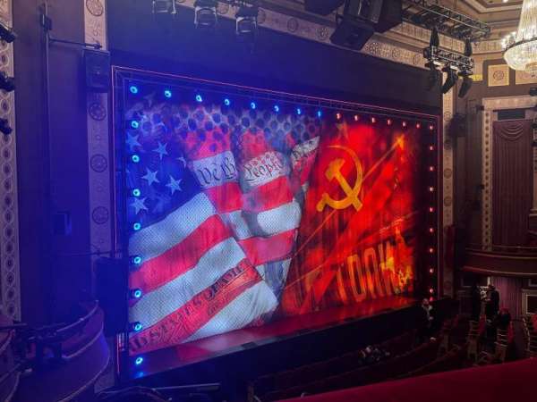 Imperial Theatre, section: Front Mezzanine L, row: A, seat: 102