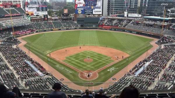 Truist Park, section: 426, row: 8, seat: 12