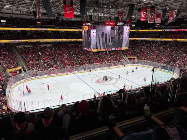 Lenovo Center, section: 207, row: D, seat: 8