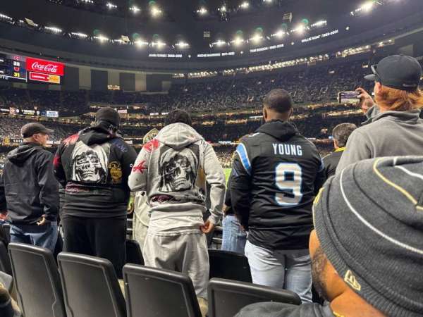 Caesars Superdome, section: 111, row: 4, seat: 12