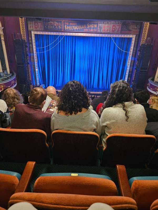 National Theatre, DC, section: Mezzanine C, row: J, seat: 107