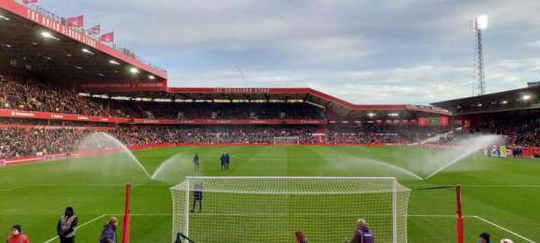City Ground, section: T8, row: L, seat: 85