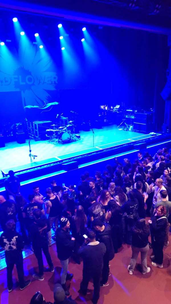 Ancienne Belgique, section: Balcony, row: 1