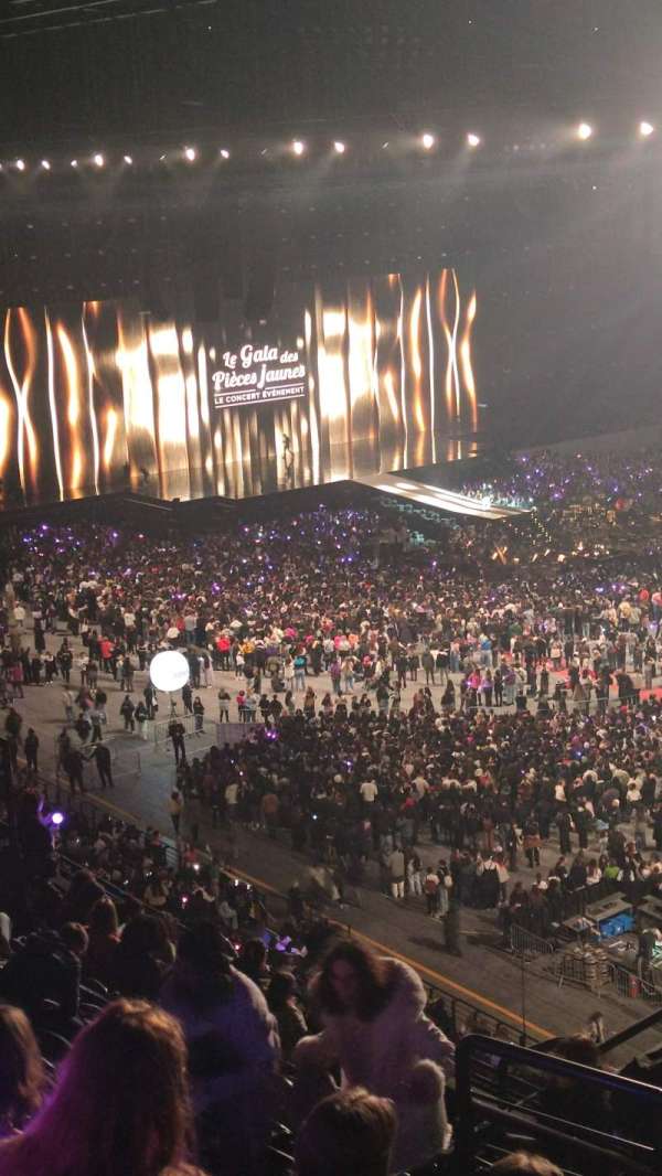 Paris La Défense Arena, section: 407, row: 53, seat: 20
