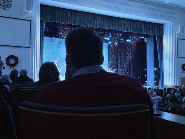 Maryland Hall For Creative Arts, section: Parterre, row: H, seat: 3