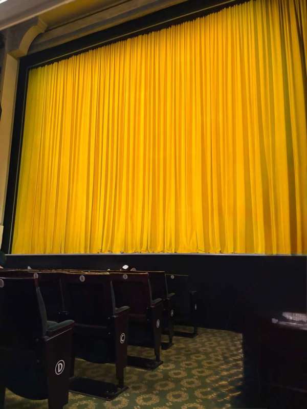 Fortune Theatre, section: Stalls, row: F, seat: 16