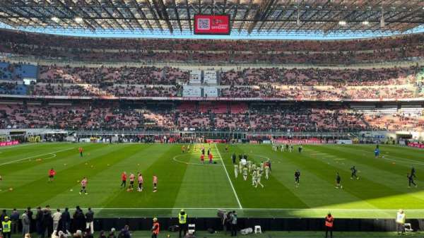 San Siro, section: X, row: 16, seat: 16