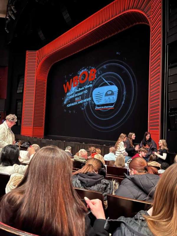 Marquis Theatre, section: Orchestra L, row: H, seat: 16