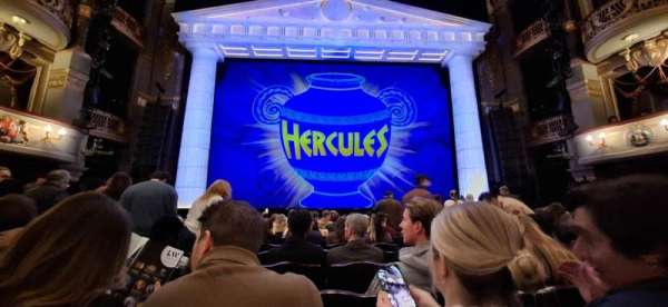 Theatre Royal Drury Lane, section: Stalls, row: K, seat: 27