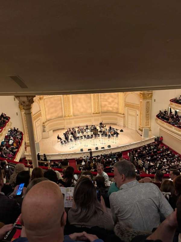 Carnegie Hall, section: Dress Circle L, row: G, seat: 11