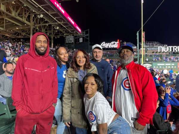 Wrigley Field, section: 106, row: 1, seat: 1