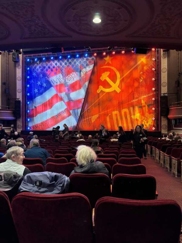 Imperial Theatre, section: Orchestra C, row: P, seat: 114
