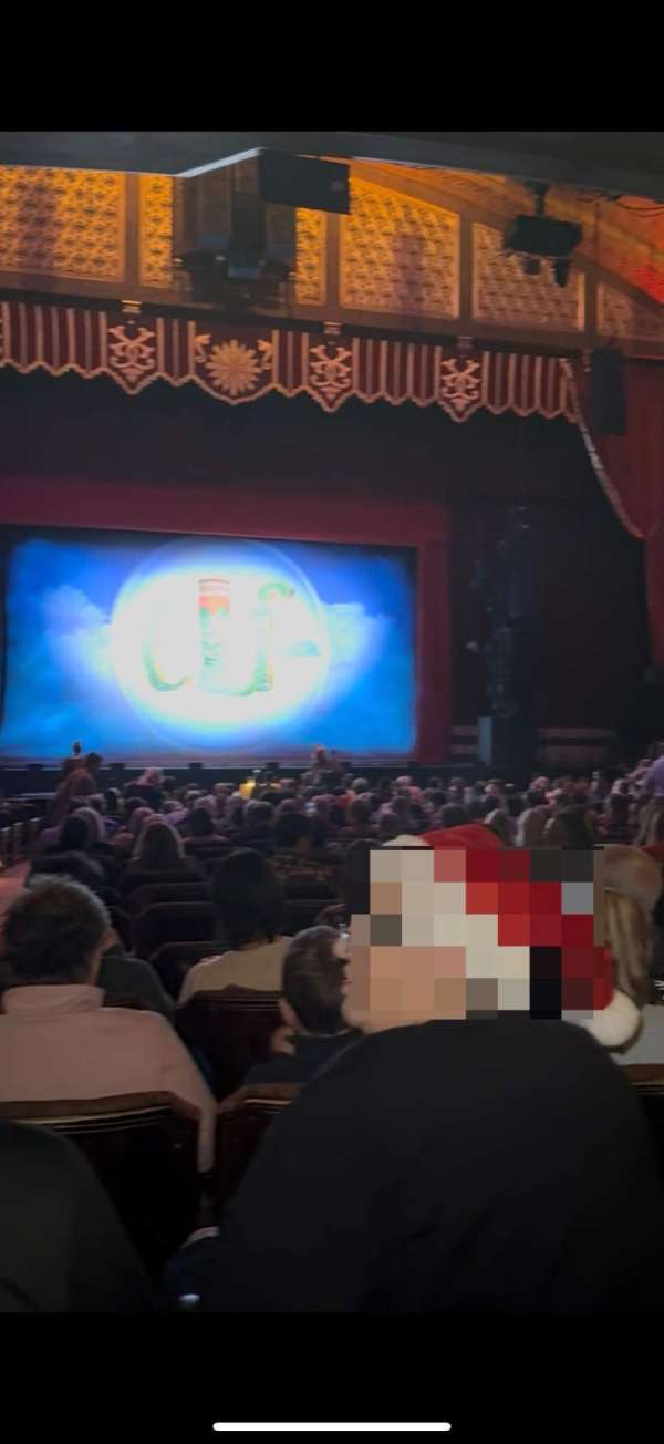 Fox Theatre, Atlanta, section: Orchestra C, row: X, seat: 112