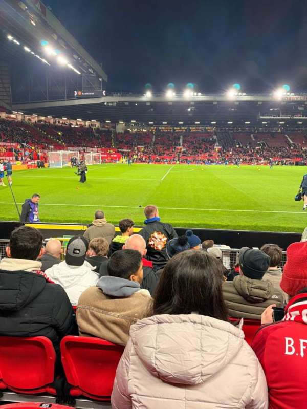 Old Trafford, section: N1404, row: JJ, seat: 225