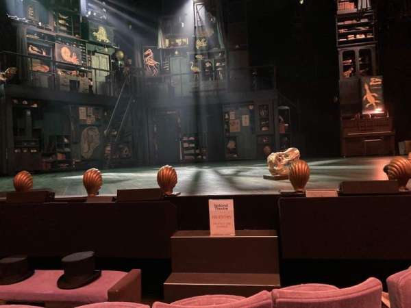 The Olivier Theatre at the National Theatre, section: Stalls, row: 3, seat: 29
