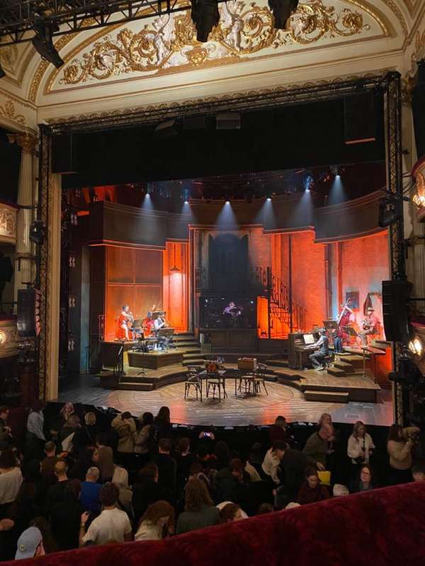 Lyric Theatre, West End, section: Dress Circle, row: A, seat: 4