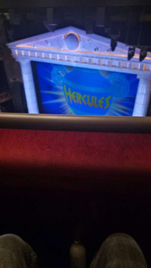 Theatre Royal Drury Lane, section: Balcony, row: A, seat: 11