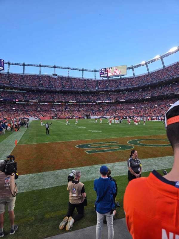 Empower Field at Mile High Stadium, section: 134, row: 2, seat: 10