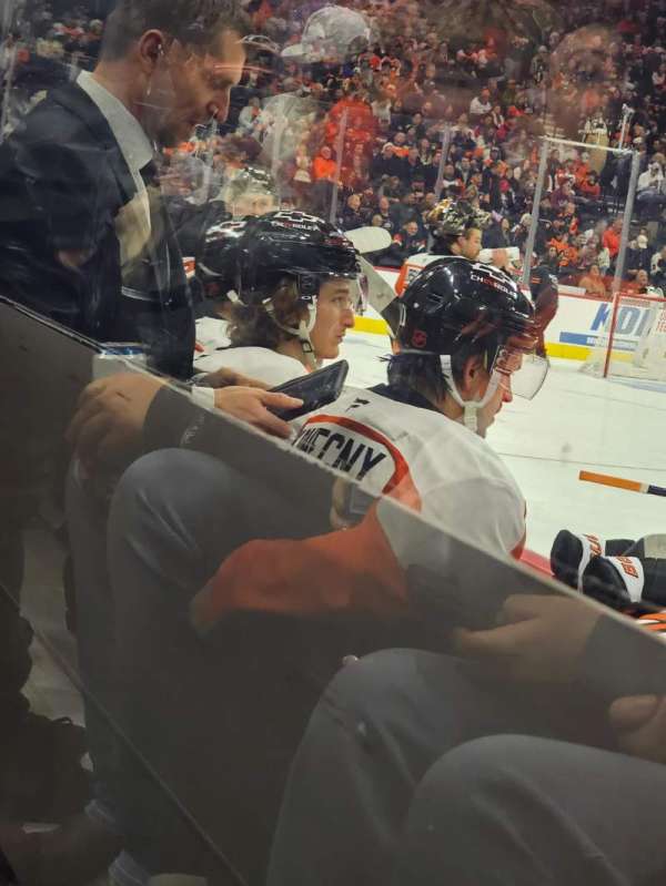 Xfinity Mobile Arena, section: 101, row: 3, seat: 5