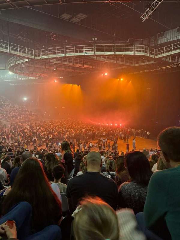 Zenith de rouen, section: L, row: 12, seat: 2
